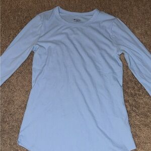 No Boundaries Light Blue Long Sleeve Top